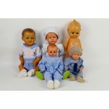 Kewpie - Dr Paul Hunaeus - SNF - Minereva- Others A collection of five larger sized unboxed vintage