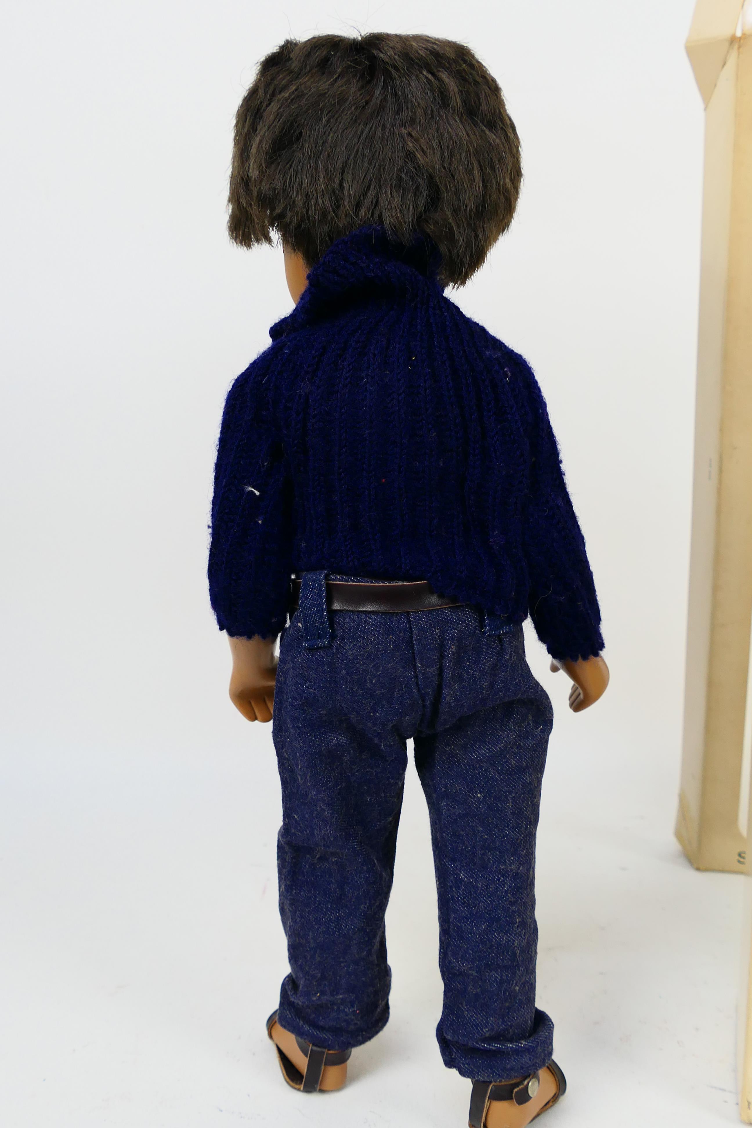 Trendon - Sasha Doll - A boxed Gregor Doll with dark hair and denims # D342. - Image 5 of 5