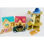 Tomy - Flair - Epoch - Sylvanian Families - A group of unboxed Sylvanian Families toys.