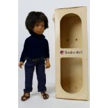 Trendon - Sasha Doll - A boxed Gregor Doll with dark hair and denims # D342.