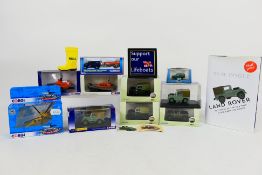 Corgi - Oxford - 10 x boxed vehicles including limited edition Land Rover number 147 of only 1000