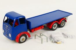 Shackleton - A Shackleton Foden lorry in dark blue with grey chassis and red trim.
