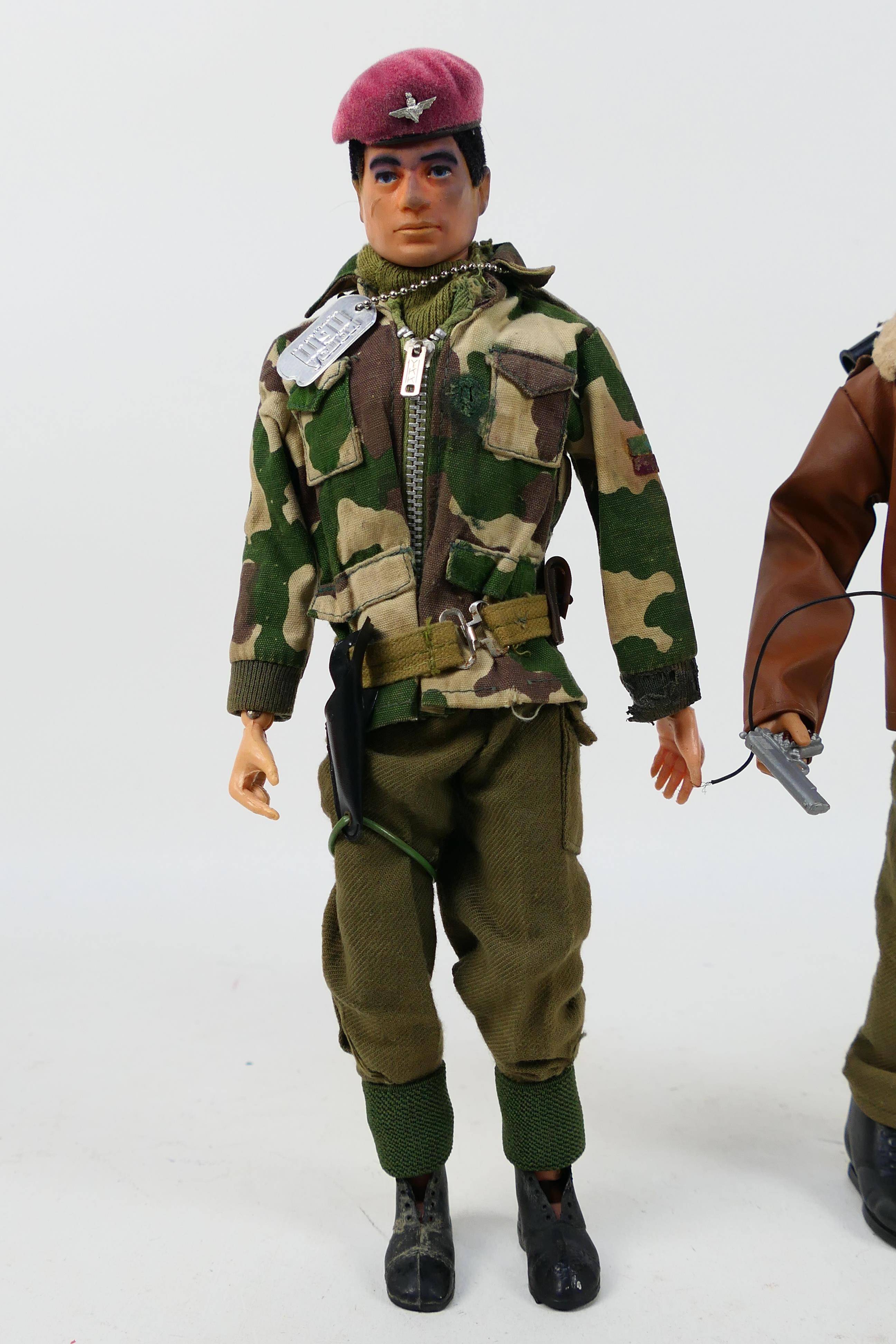 Palitoy - Action Man - Two unboxed vintage Action Man figures in Tank Commander and Parachute - Image 2 of 8