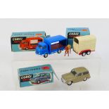 Corgi - 3 x boxed vehicles, Hillman Husky # 206,