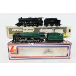 Wrenn - Lima - Two boxed OO gauge steam locomotives and tenders.