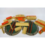 Hornby Dublo - An unboxed group of Hornby Dublo station buildings and accessories including