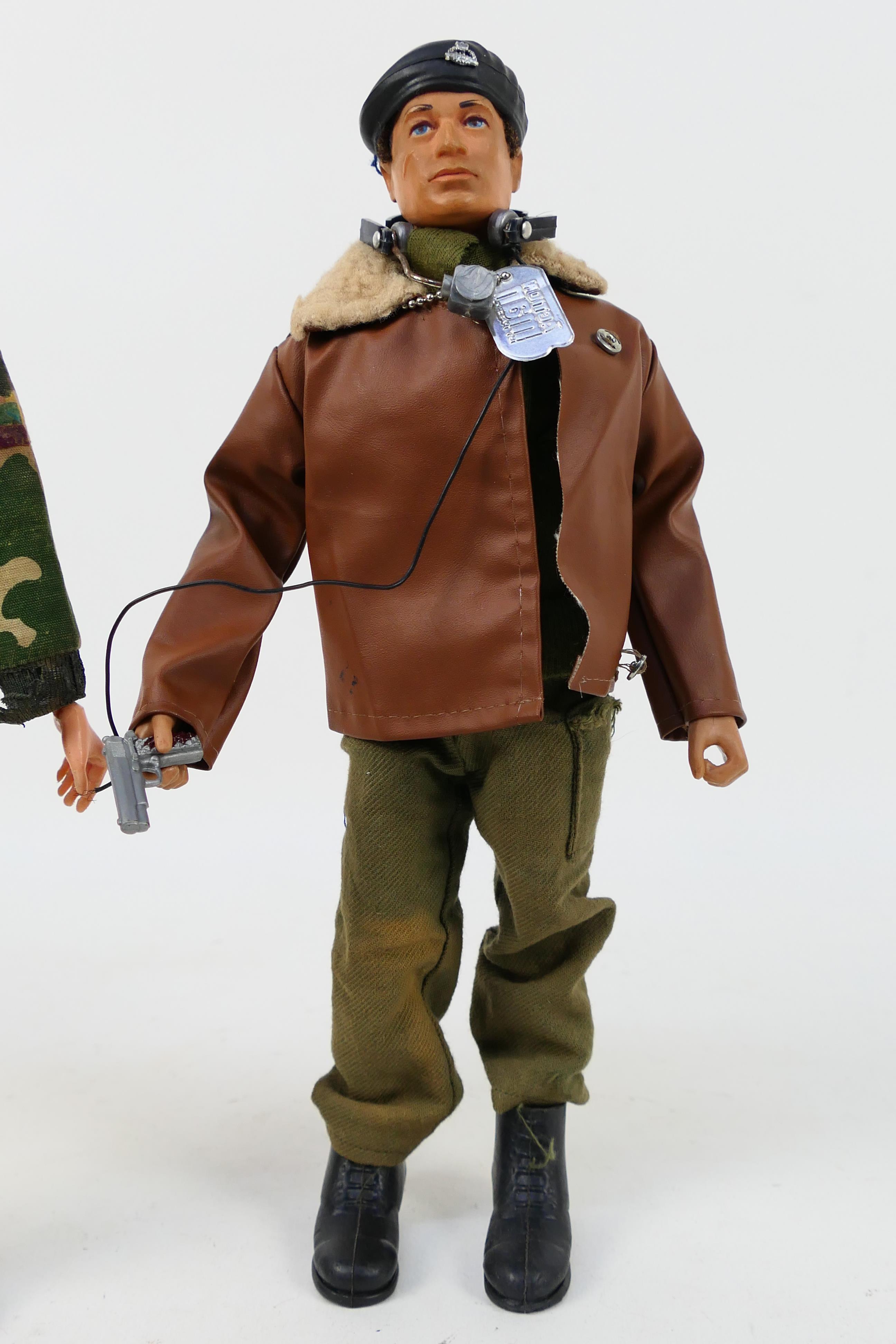 Palitoy - Action Man - Two unboxed vintage Action Man figures in Tank Commander and Parachute - Image 4 of 8