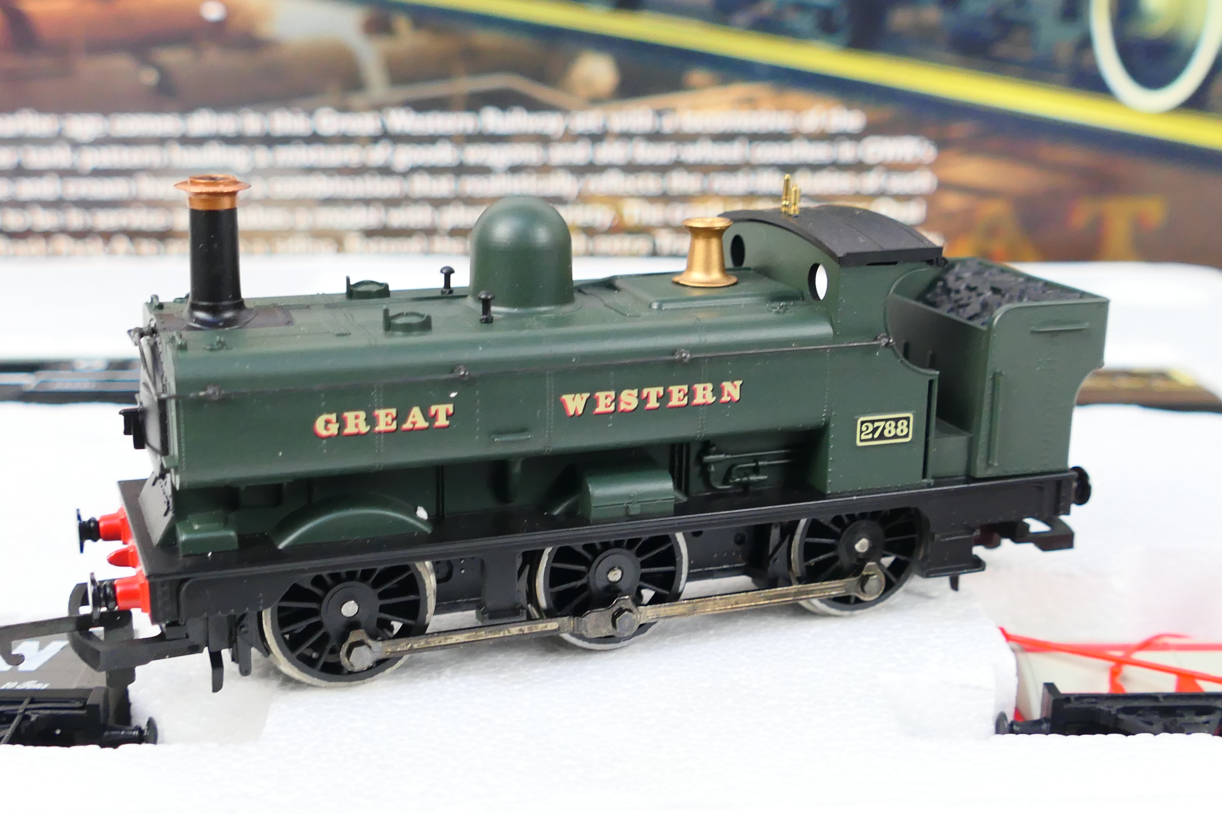 Hornby - A boxed OO gauge GWR Mixed Traffic steam locomotive set # R1000. - Image 3 of 4