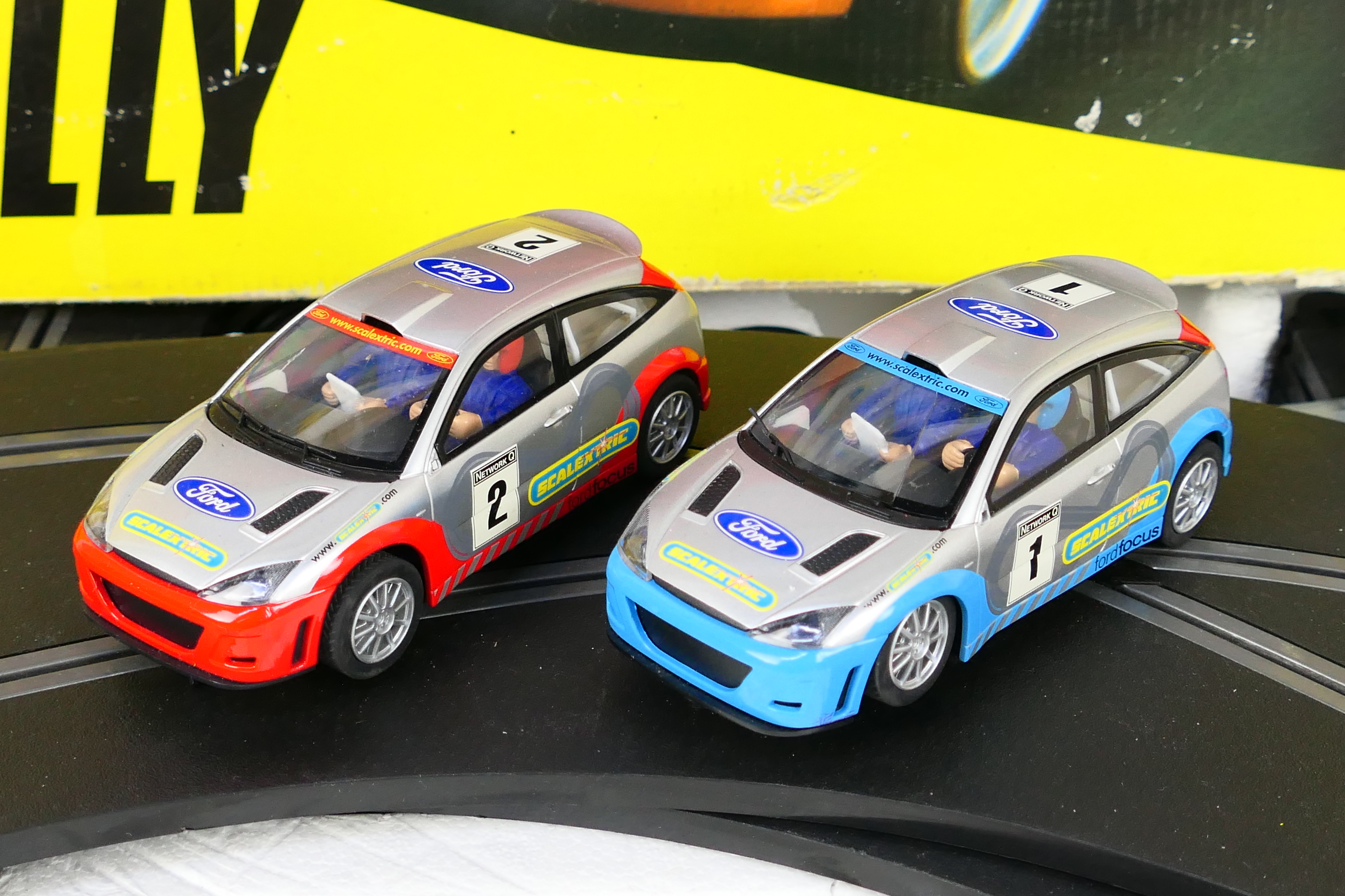 Scalextric - A boxed Scalextric 'Focus Rally' set and a Scalextric C8307 Race + Lap Counter Pack. - Image 2 of 4