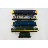 Hornby - Lima - 5 x OO gauge locomotives for spare or restoration including a class 37 named