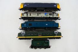Hornby - Lima - 5 x OO gauge locomotives for spare or restoration including a class 37 named