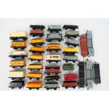 Hornby Dublo - Triang - Over 30 pieces of OO gauge freight rolling stock predominately by Hornby