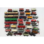 Hornby Dublo - Over 30 items of unboxed OO gauge mainly freight rolling stock with a couple of