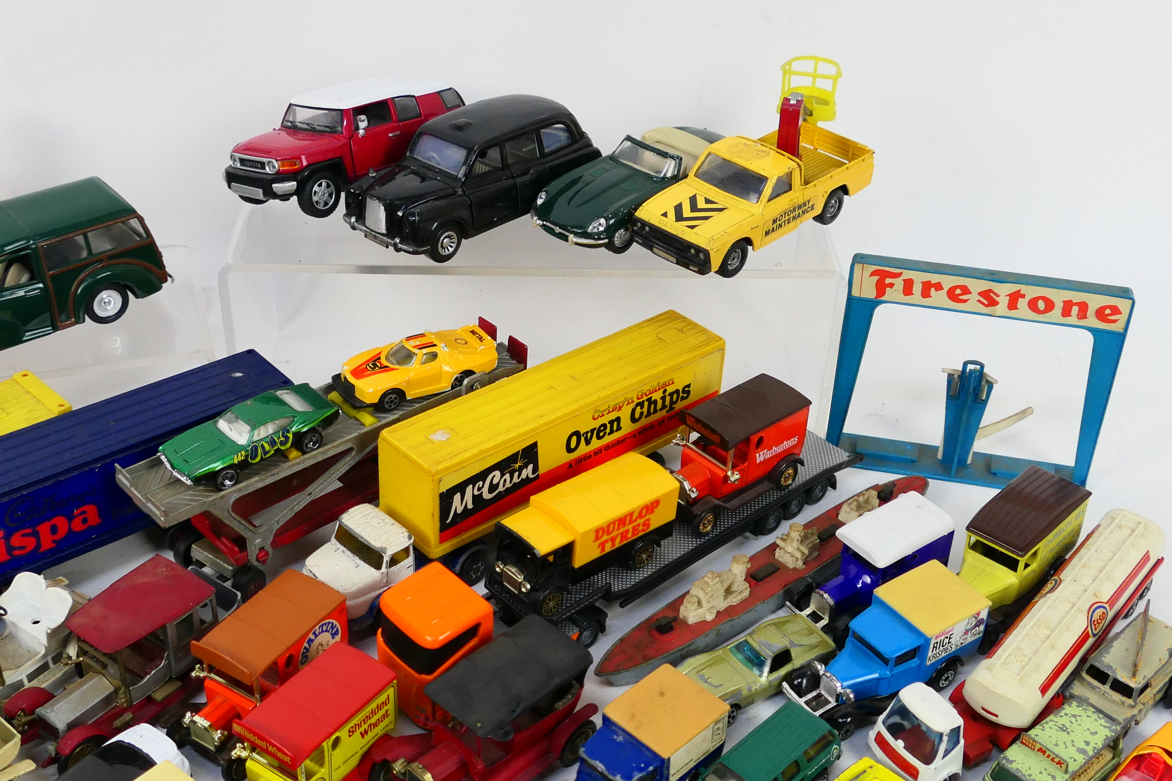 Corgi - Matchbox - Lone Star - Majorette - A collection of models including Ford Mustang, Mazda RX7, - Image 3 of 6