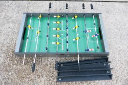 Harvard - A wooden Harvard Table Top Fooseball football game.