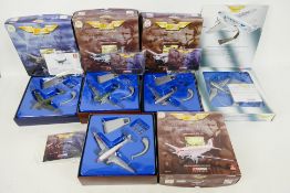 Corgi Aviation Archive - 5 x boxed Douglas models in 1:144 scale,