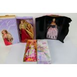 Mattel - Barbie - 3 x boxed special edition Barbie dolls, Glamorous Gala # B2722,