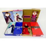 Mattel - Barbie - 4 x boxed special editions Barbie dolls, Winter Rhapsody # 16353,