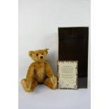 Steiff - A limited edition boxed Steiff mohair 'British Collector's 1907 Replica Teddy Bear' - The