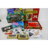 Matchbox - Meccano - Vitesse - A collection including a boxed Meccano number 6 set,