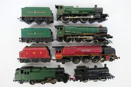 Hornby - Tri-ang - Wrenn - 5 x unboxed OO gauge steam locomotives,