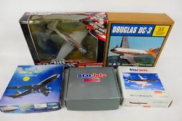 Ertl- Schabak - Star Jets - Toy Zone - 5 x boxed models, Airbus A321-100 in 1:200 scale,