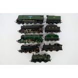 Hornby - Tri-ang - Lima - 6 x unboxed OO gauge locomotives, a 4-6-0 LMS number 5241,