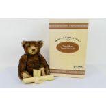 Steiff - A limited edition boxed mohair 'British Collector's 1995' Steiff bear - The #654404 brown
