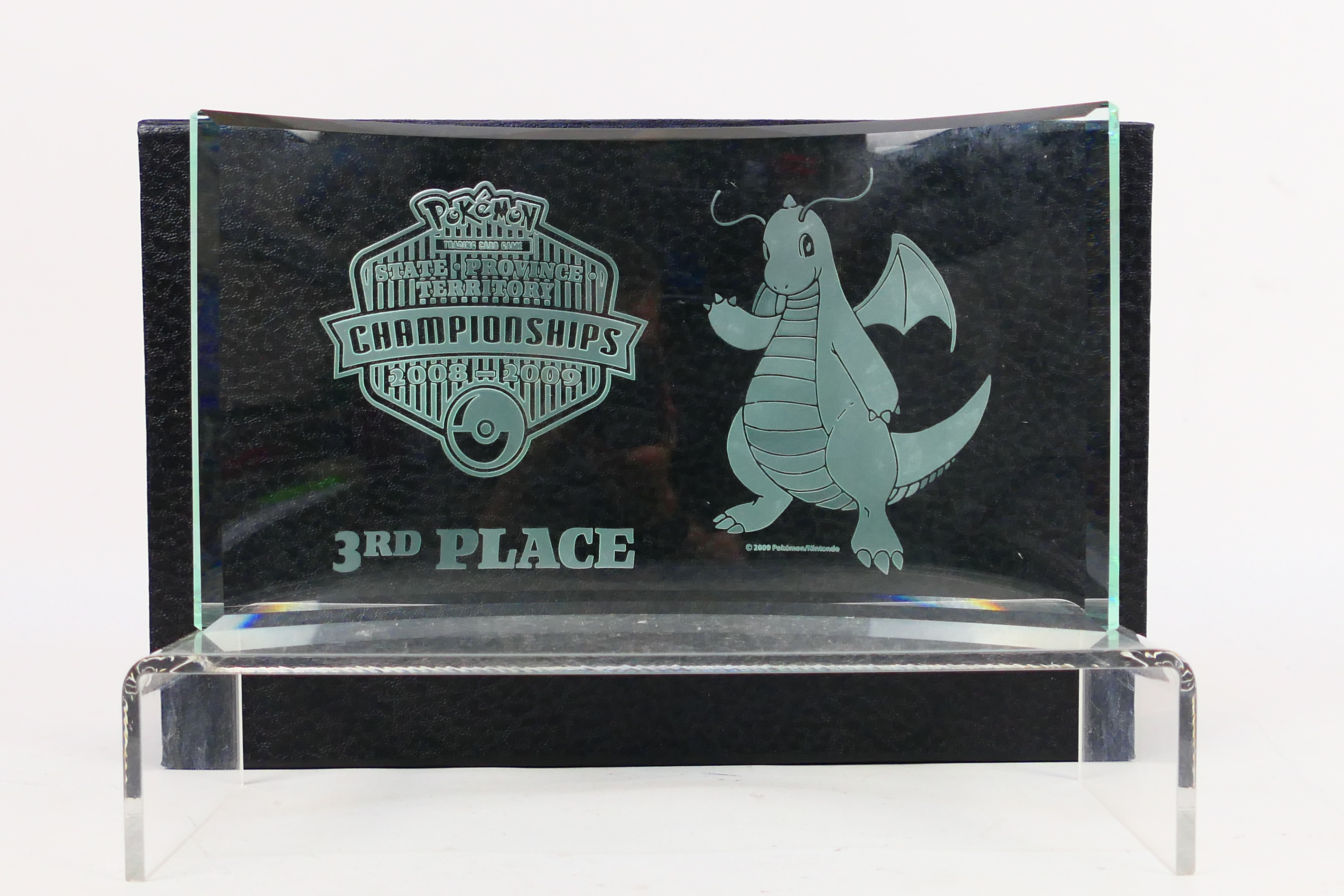 Pokemon - A 2009 Pokemon TCG United Kingdom National Championship Regional 3rd Place trophy.