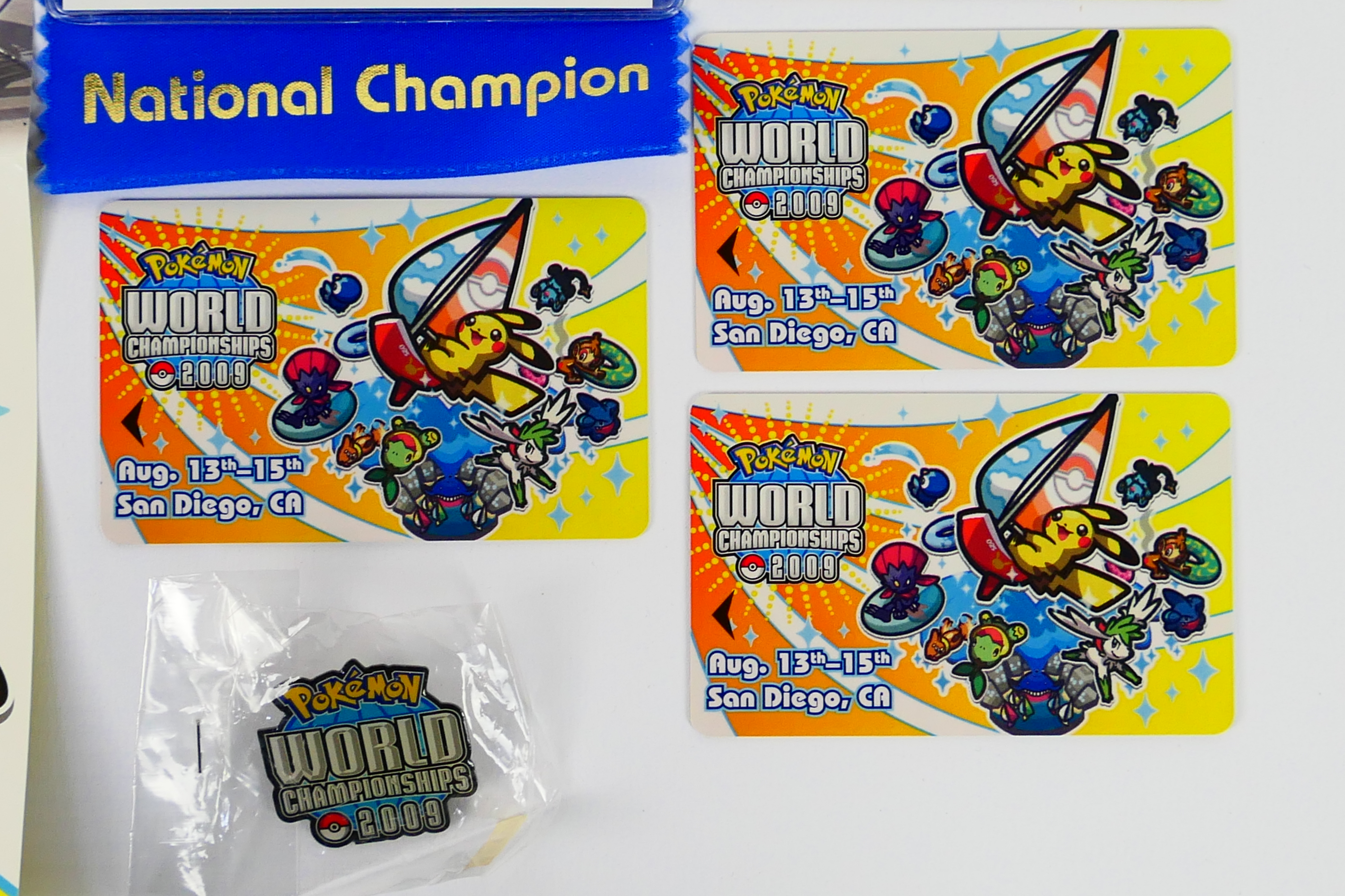 Pokemon - An Official Pokemon TCG World Championships 2009 Competitor Pack from the 2009 World - Image 5 of 8
