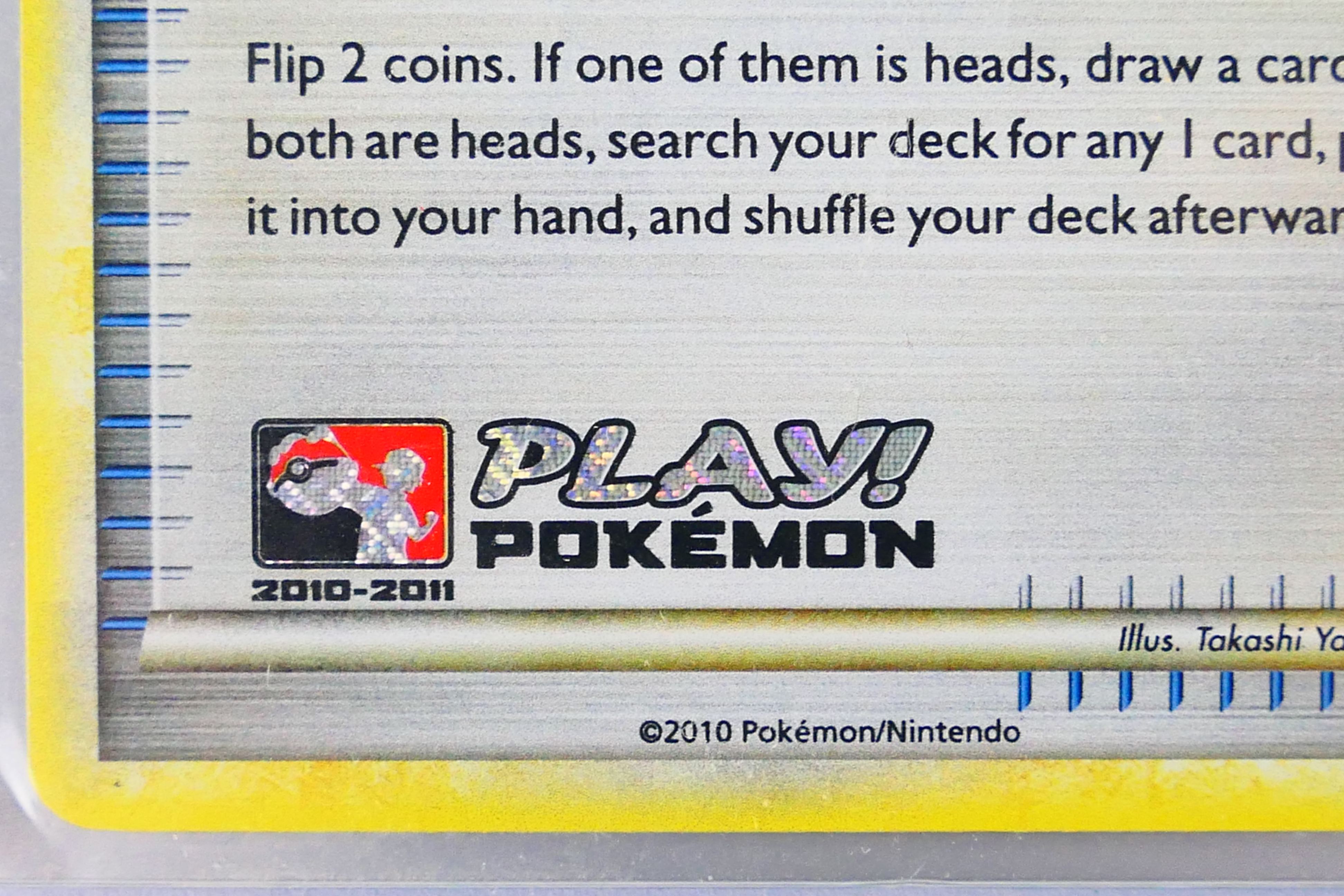 Pokemon - A Play! Pokemon Battle Road Victory Medal Trainer Card for 2010 / 2011, - Image 2 of 7