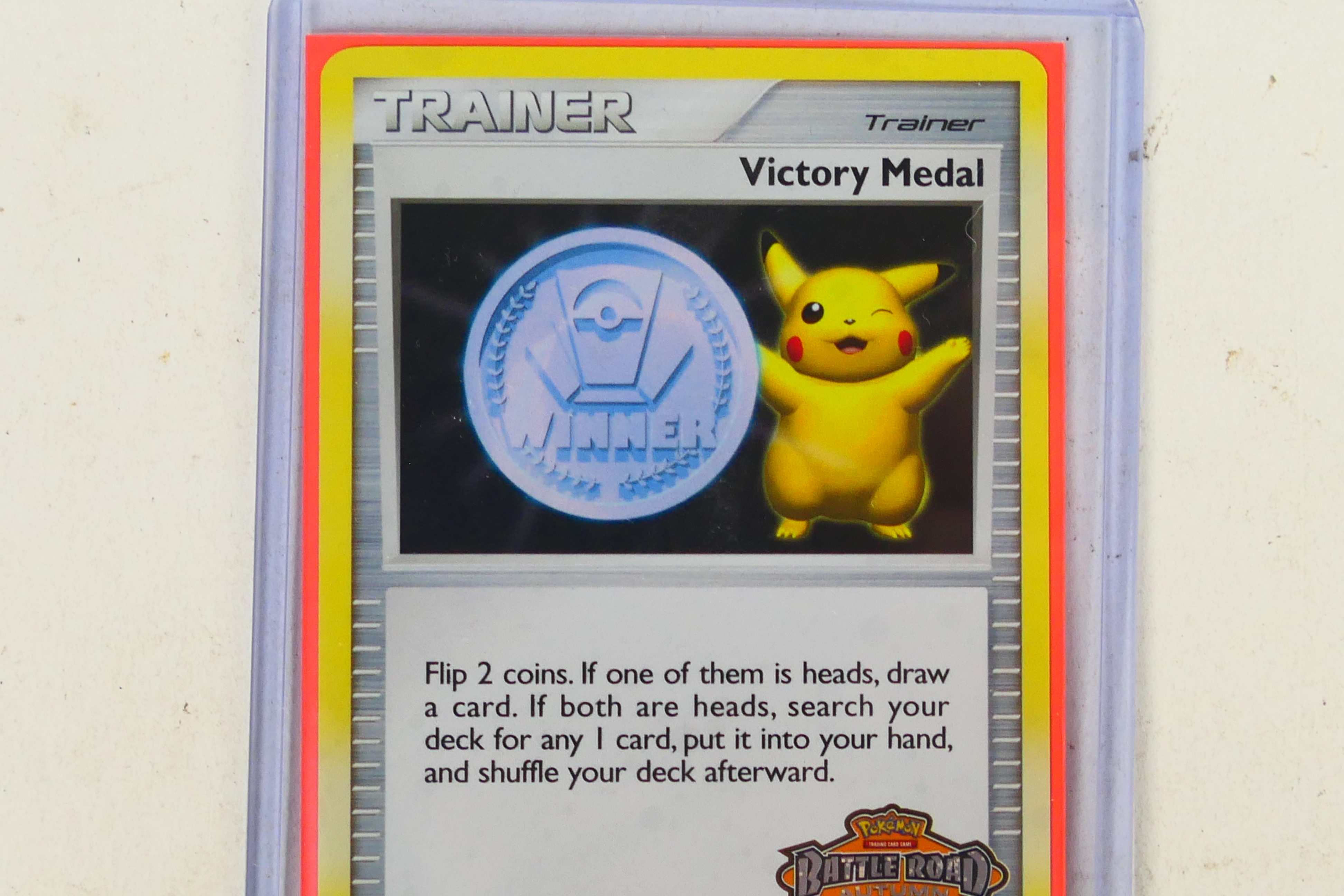 Pokemon - A Pokemon Battle Road Victory Medal Trainer Card for Autumn 2009 / 2010, - Image 4 of 5