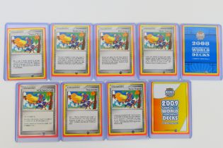 Pokemon - A full set of Pokemon TCG World Championship 2008 Tropical Wind Trainer cards,