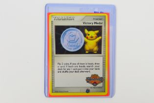Pokemon - A Pokemon Battle Road Victory Medal Trainer Card for Autumn 2008 / 2009,