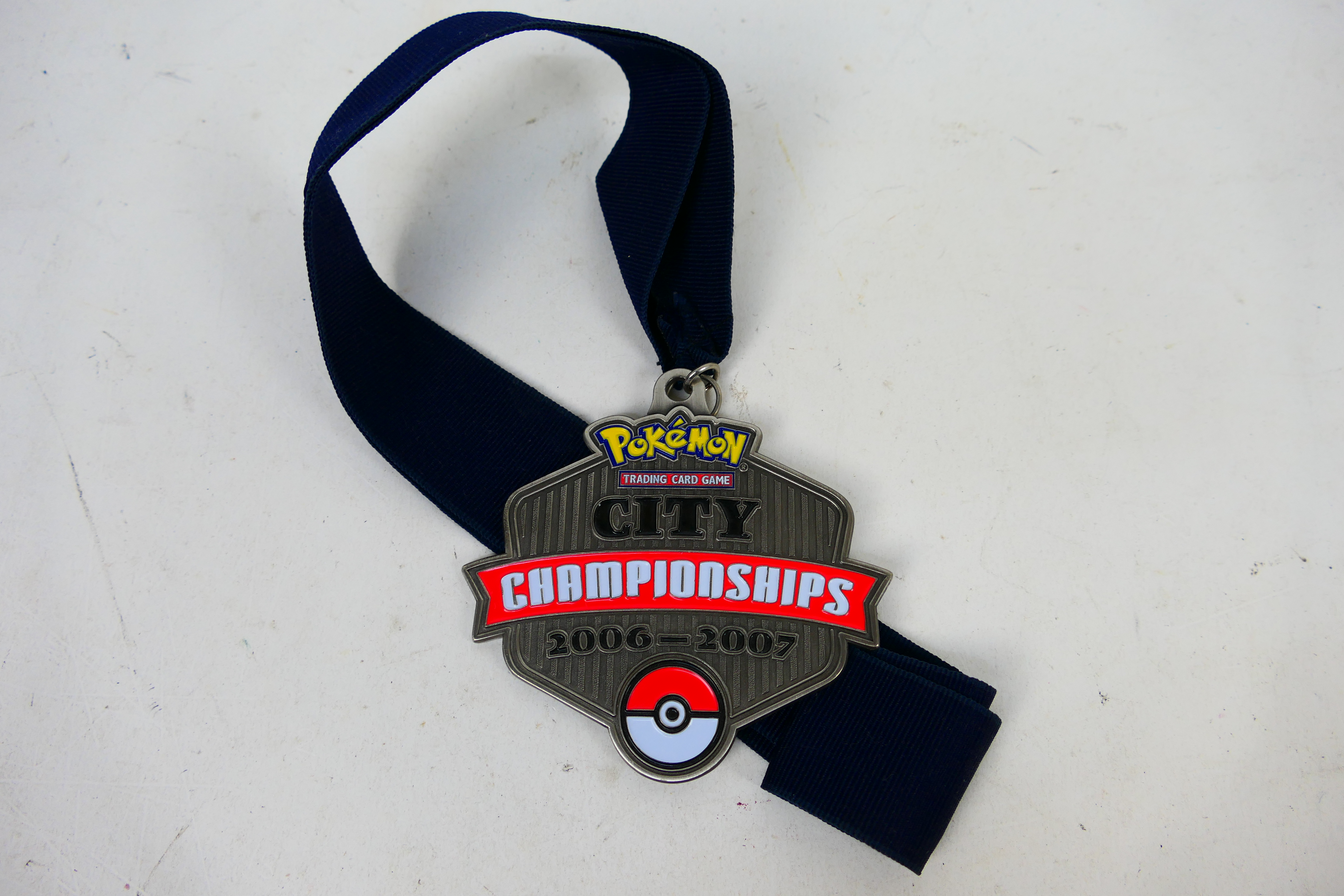 Pokemon - A 2007 Pokemon TCG United Kingdom National Championships City Champion medal and ribbon. - Image 4 of 4