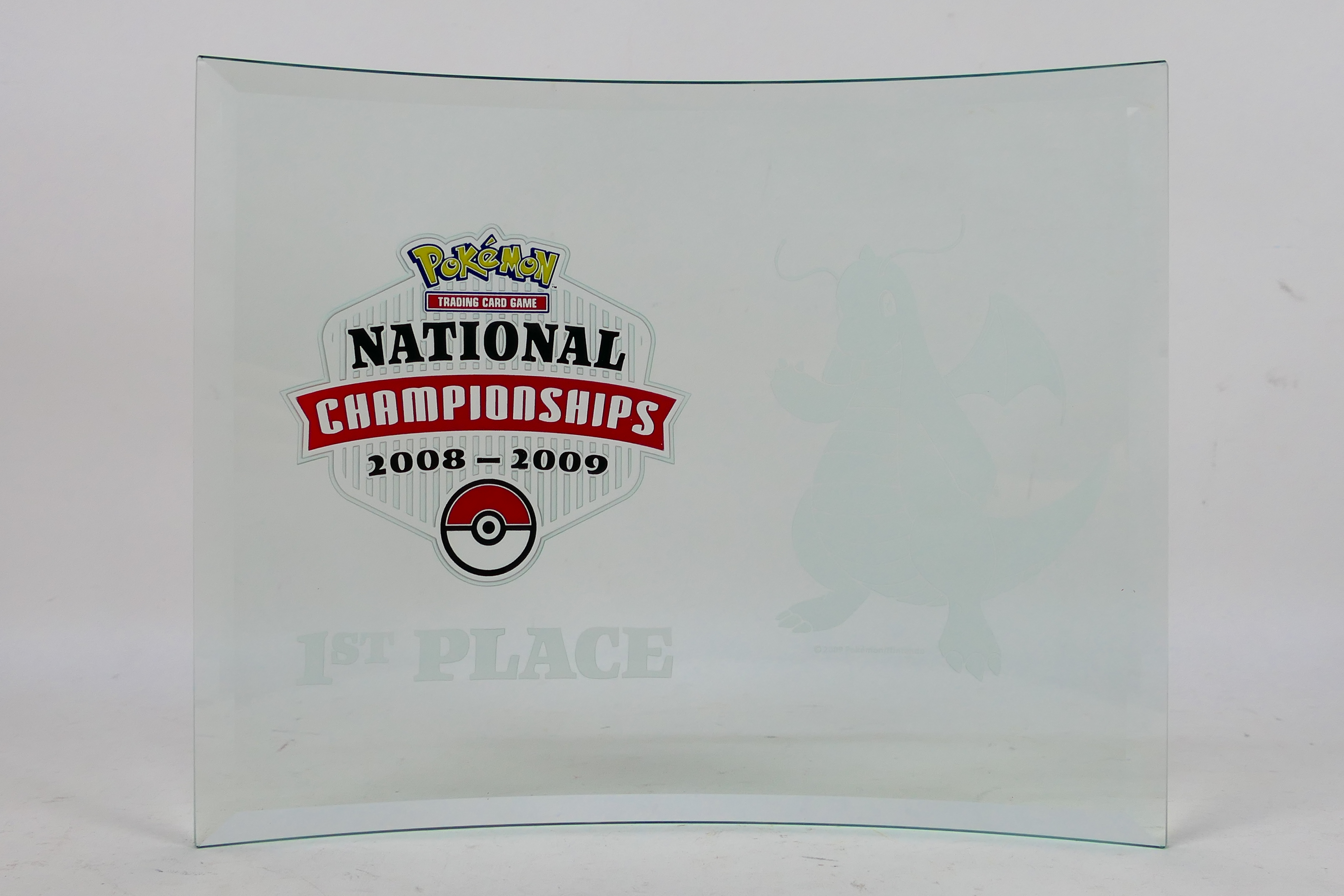 Pokemon - A 2009 Pokemon TCG United Kingdom National Championship 1st Place trophy. - Image 5 of 7