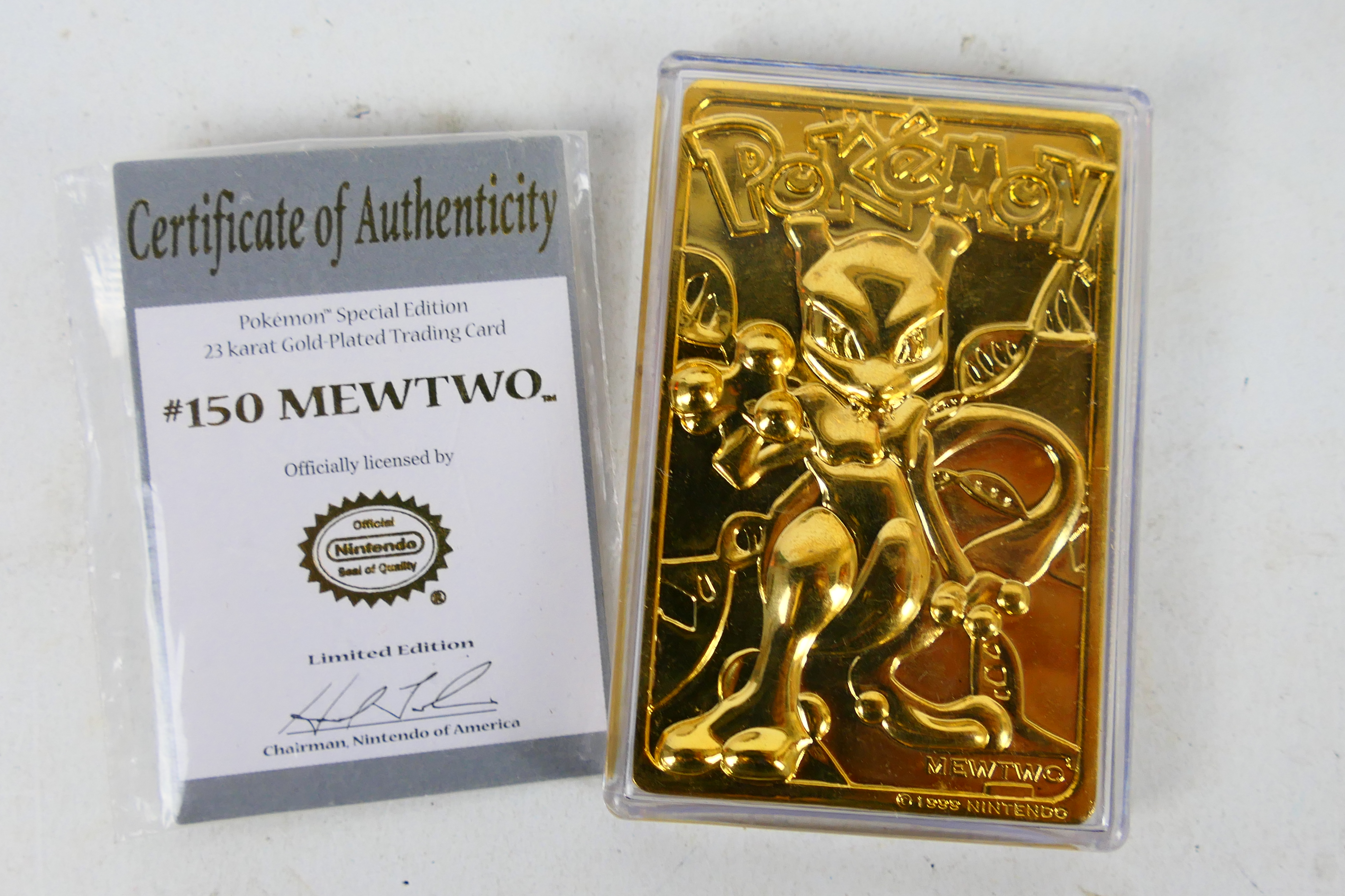 Five 23k gold plated Pokemon cards conta - Image 4 of 5