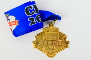 Pokemon - A 2009 Pokemon TCG United Kingdom National Championships City Champion medal and ribbon.