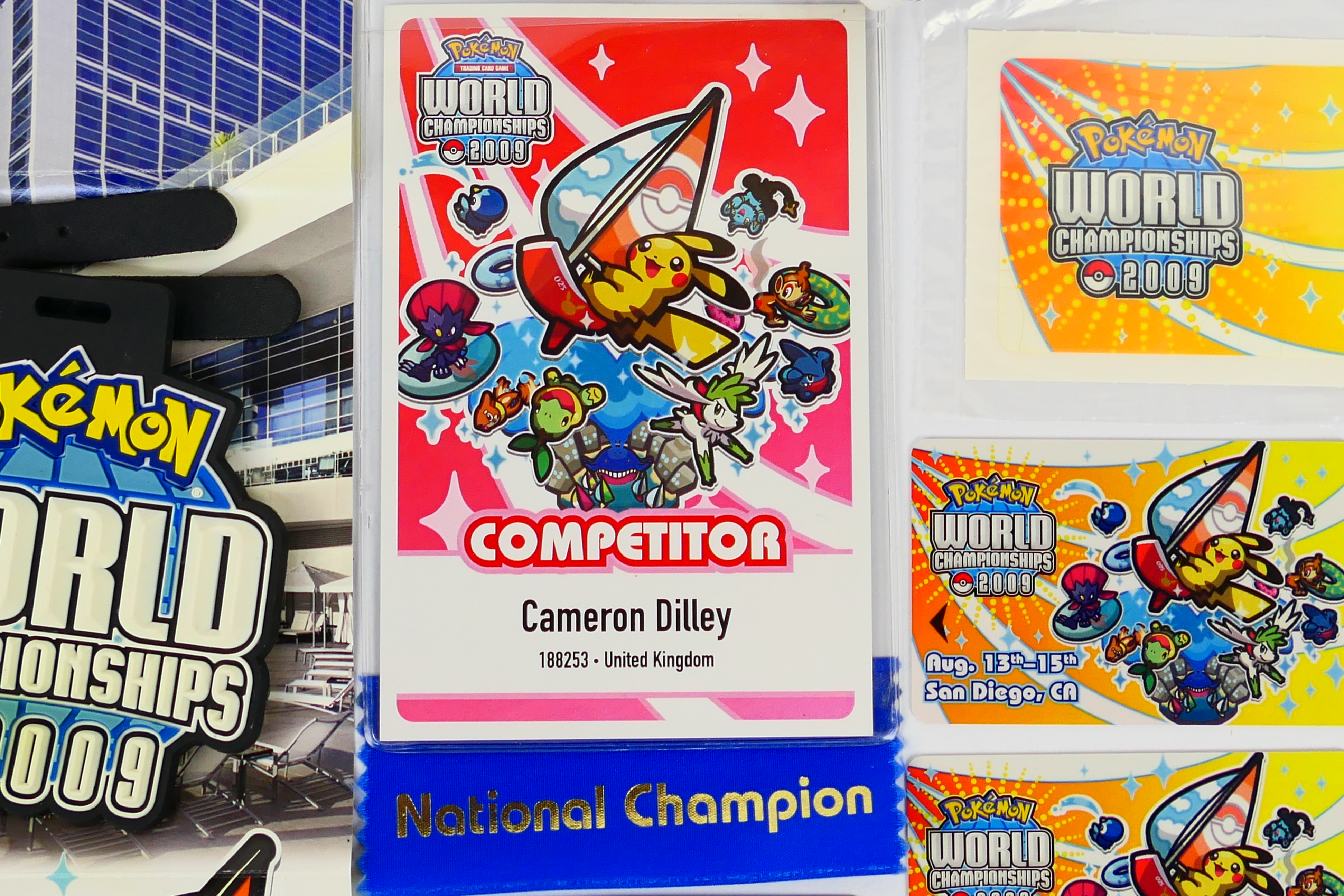 Pokemon - An Official Pokemon TCG World Championships 2009 Competitor Pack from the 2009 World - Image 3 of 8