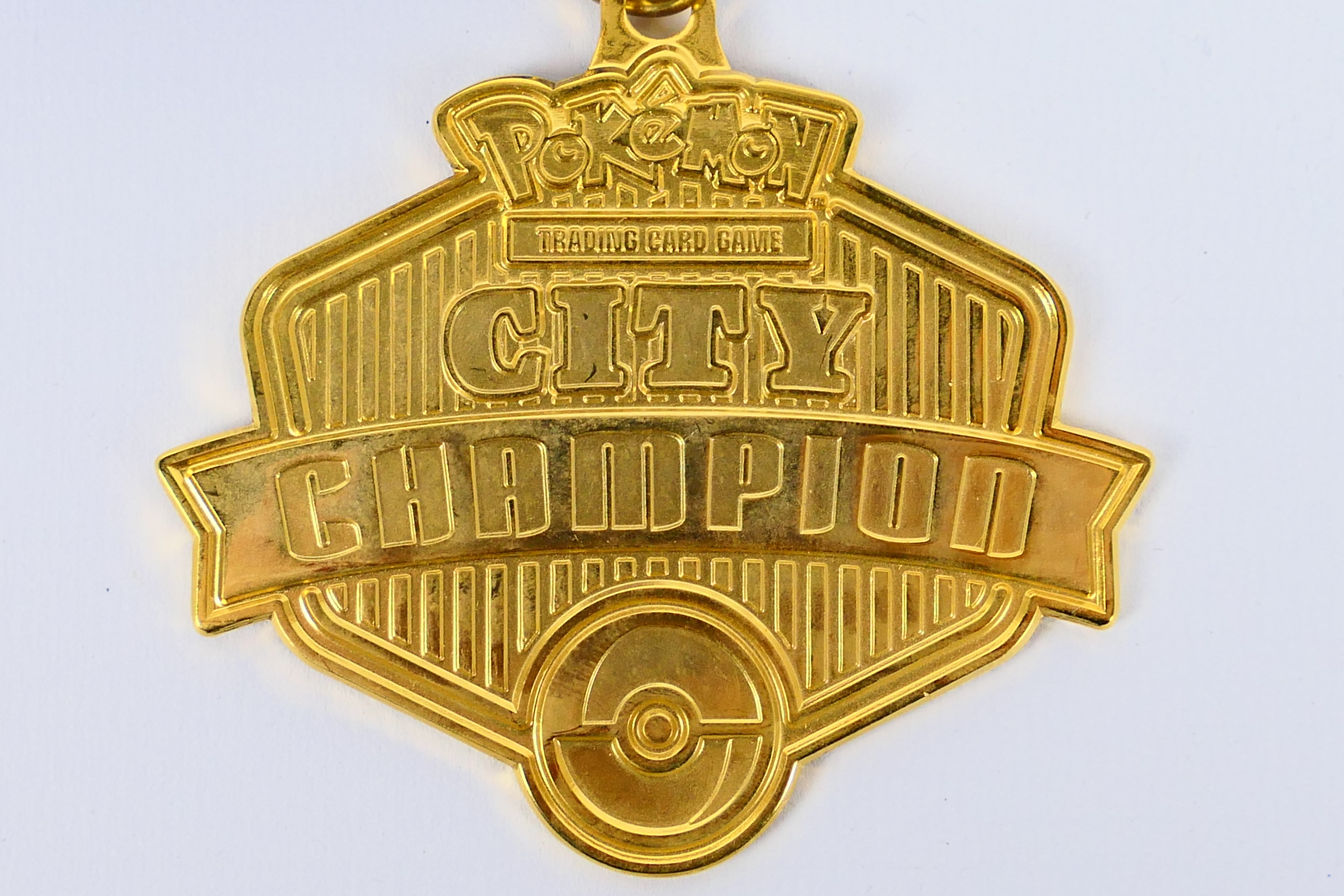 Pokemon - A 2009 Pokemon TCG United Kingdom National Championships City Champion medal and ribbon. - Image 2 of 4