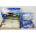 Revell - Three boxed 1:72 scale plastic model aircraft kits.