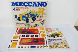Meccano - A boxed Meccano Motorised Set 4.