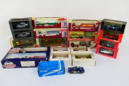 EFE - Matchbox - Corgi Trackside - 19 x boxed vehicles and sets including AMG Mercedes CLK in 1:43