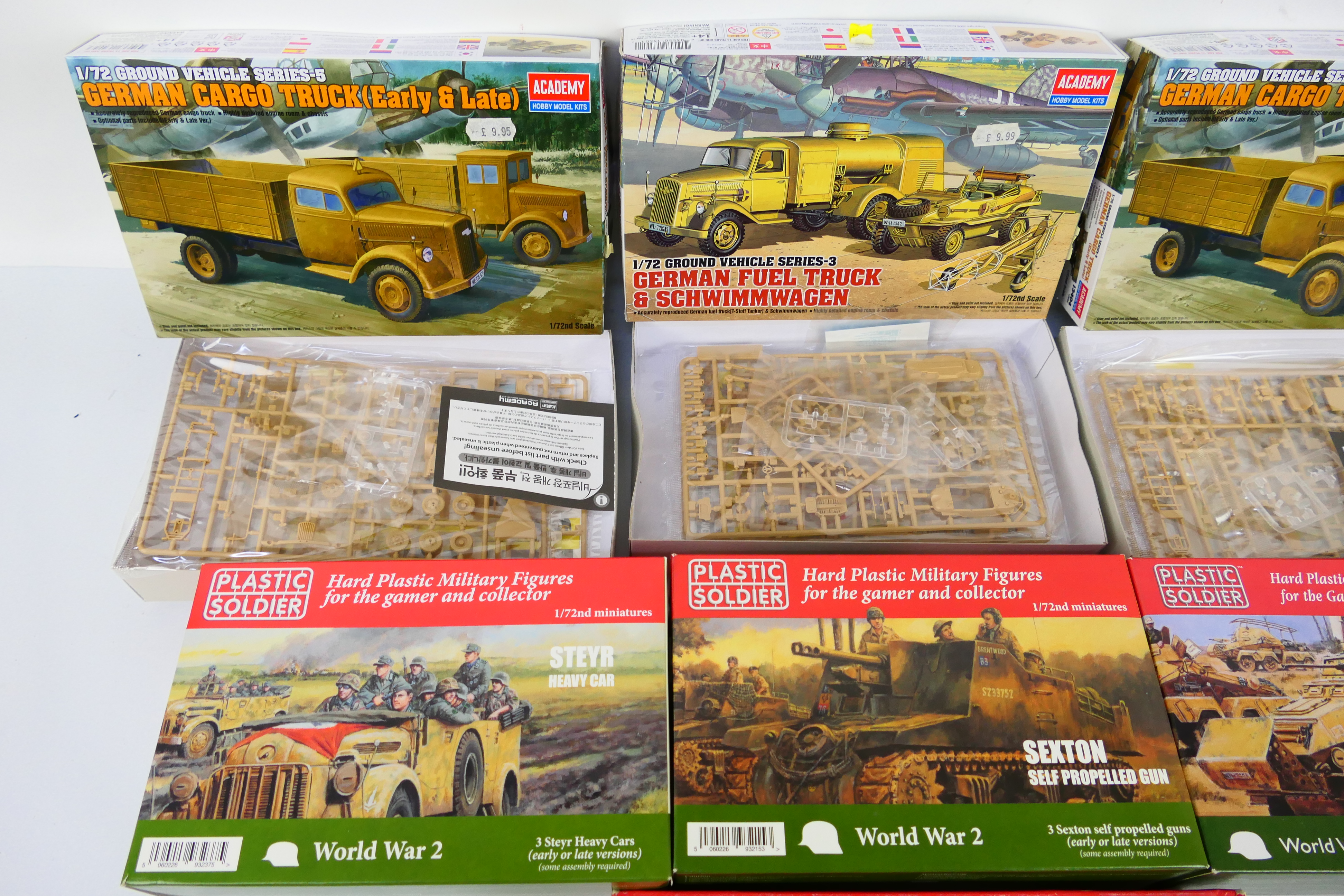 Plastic Soldier Company - Academy - Seven boxed 1:72 scale WW2 German military vehicle plastic - Image 2 of 4