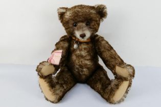 Steiff - A limited edition mohair Steiff bear named Happy.