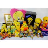 Warner Bros - Looney Tunes - A collection of Tweety collectable items to include, soft toys, mugs,