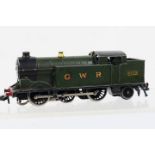 Hornby Dublo - An unboxed 3 - Rail 0-6-2 tank engine in GWR livery number 6699 with horseshoe type