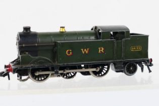 Hornby Dublo - An unboxed 3 - Rail 0-6-2 tank engine in GWR livery number 6699 with horseshoe type