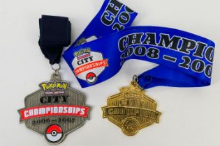 Pokemon - 2 x Pokemon TCG United Kingdom National Championships City Championship medals with