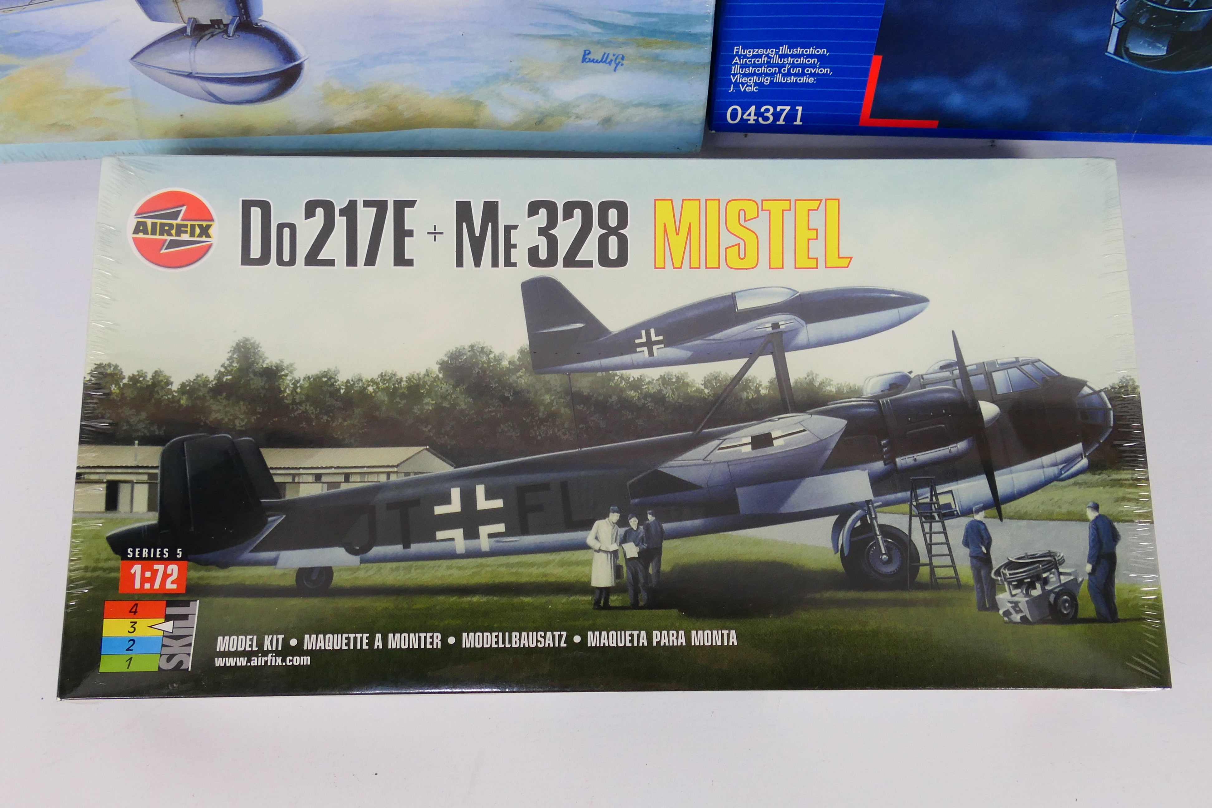 Revell - Airfix - Italeri - Three boxed factory sealed plastic military model aircraft kits. - Image 2 of 2